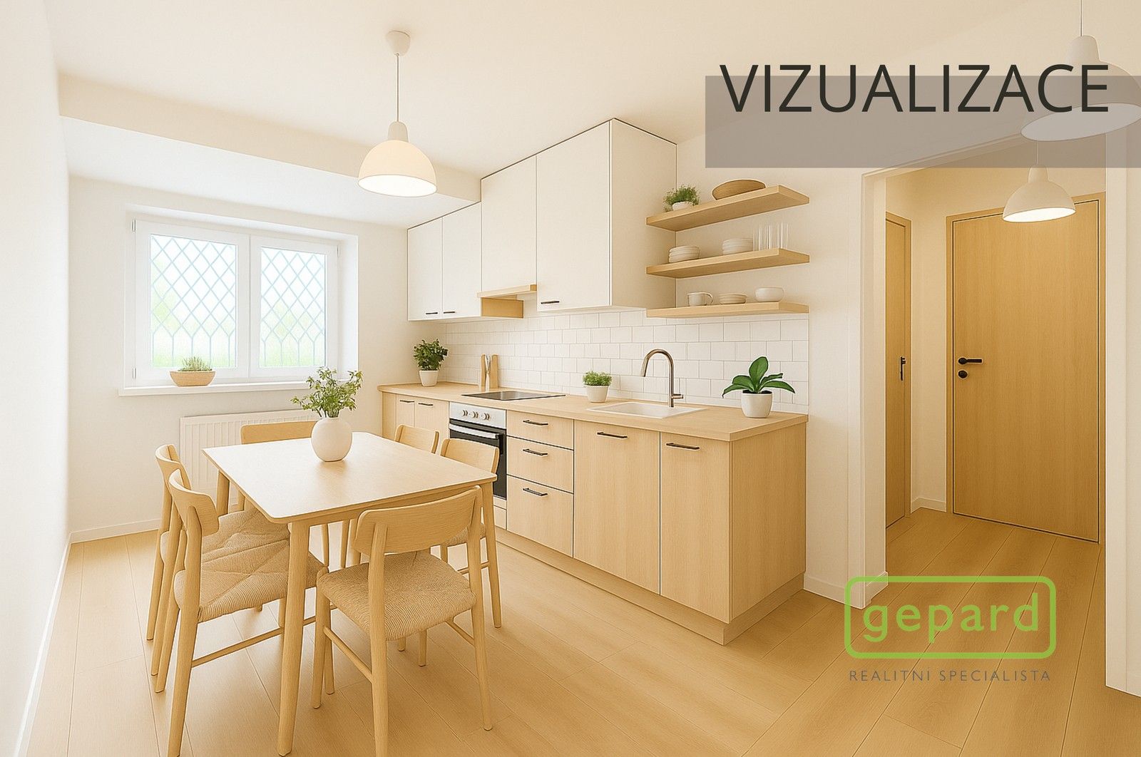 Prodej byt 2+1 - Evropská, Cheb, 53 m²