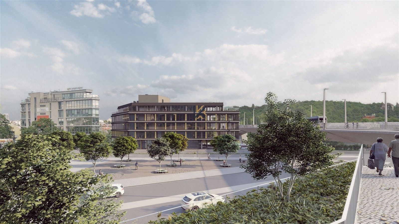 Pronájem obchodní prostory - Strakonická, Praha, 109 m²