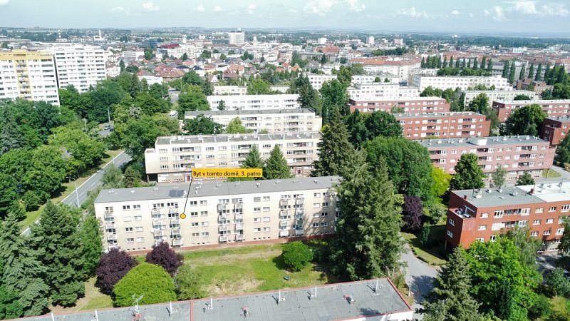 Byt 2+1, 53 m²