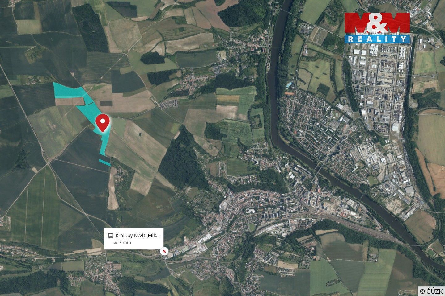 Zemědělské pozemky, Kralupy nad Vltavou - Zeměchy, okres Mělník, Středočeský kraj - 2