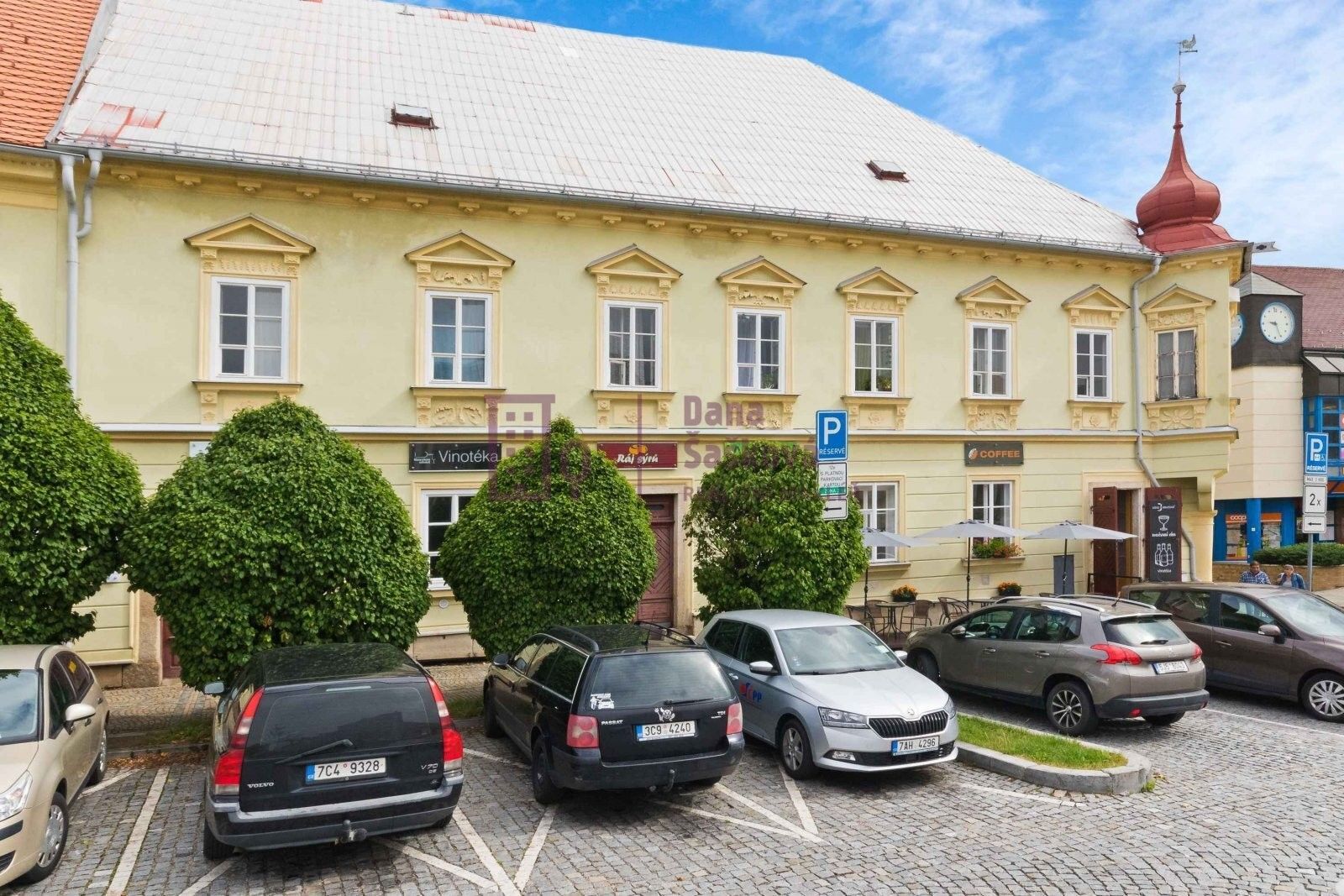 Kanceláře, Masarykovo náměstí, Jindřichův Hradec, 40 m²