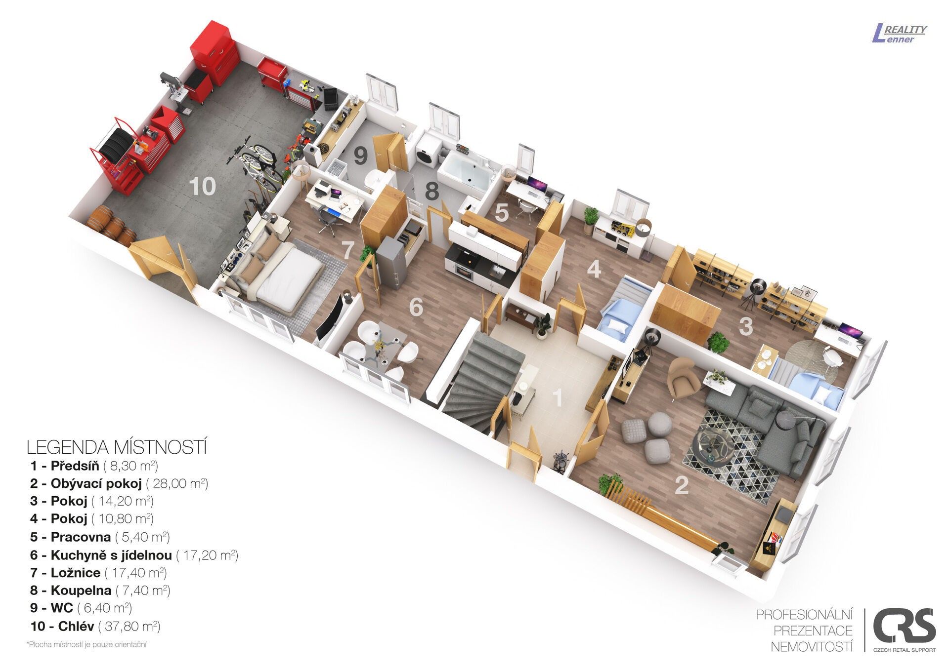 Prodej rodinný dům - Horní, Příbram, 153 m²