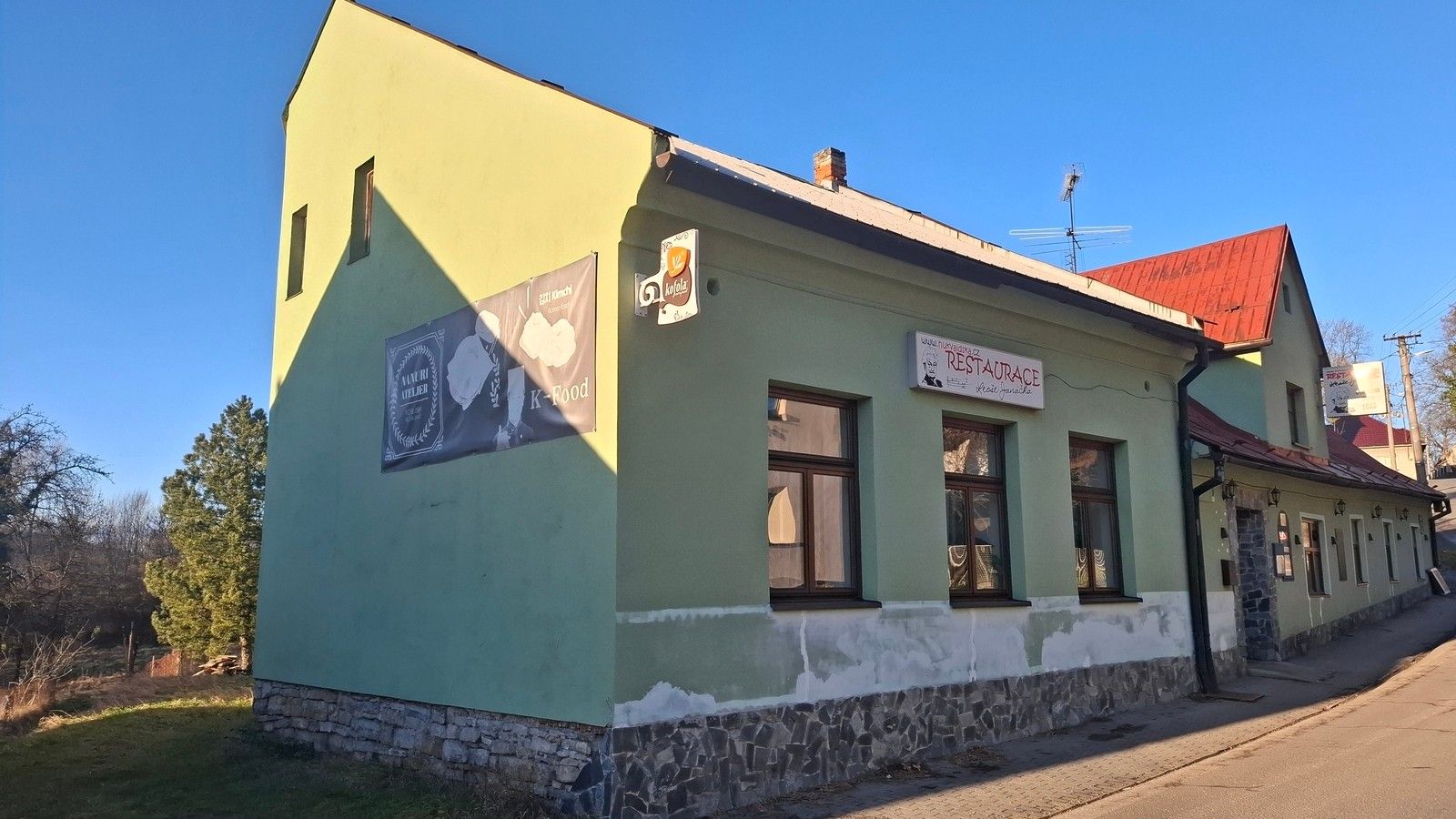 Restaurace, Hukvaldy, 230 m² - 2