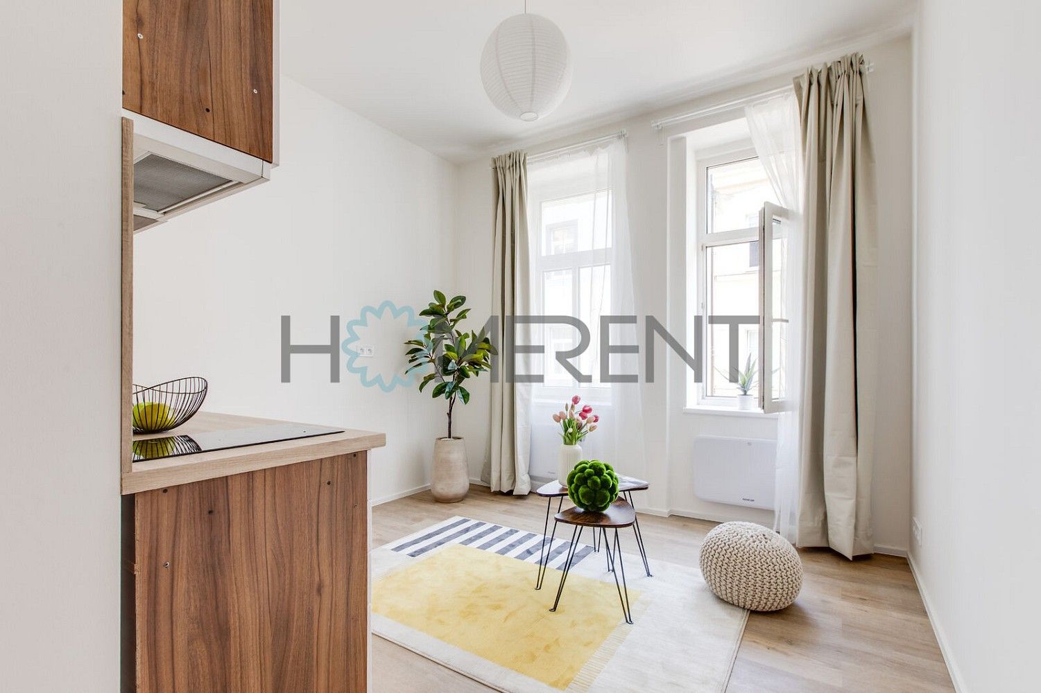 Pronájem byt 1+kk - Praha - Vysočany, okres Praha 9, Hlavní město Praha, 19 m² - 5