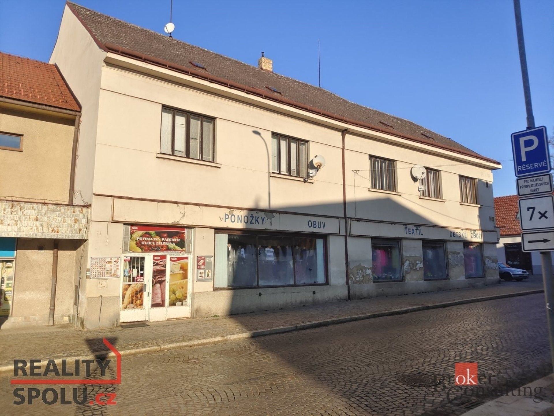 Obchodní prostory, Svatoanenská, Telč, 600 m²