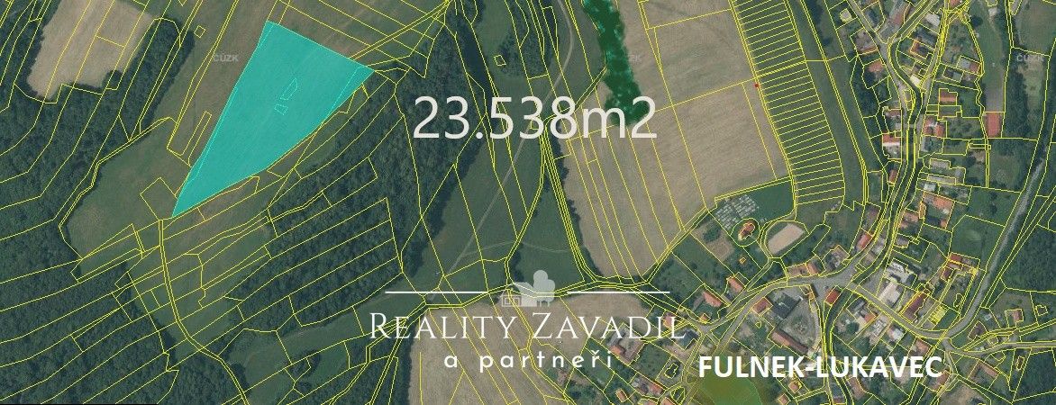 Prodej zemědělský pozemek - Fulnek, 742 45, 23 538 m²