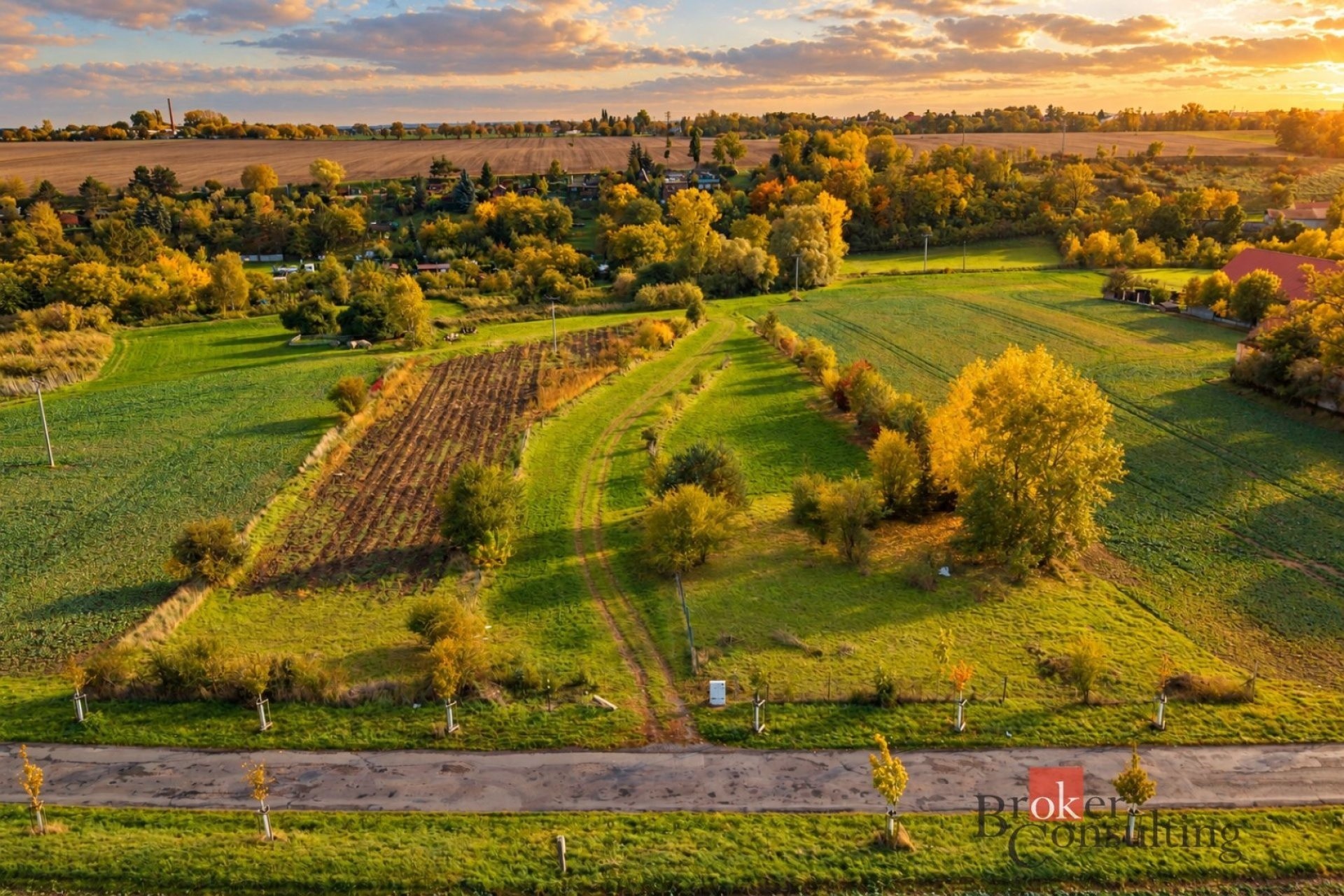 Zahrady, Popovice, Brandýs nad Labem-Stará Boleslav, 10 314 m² - 1
