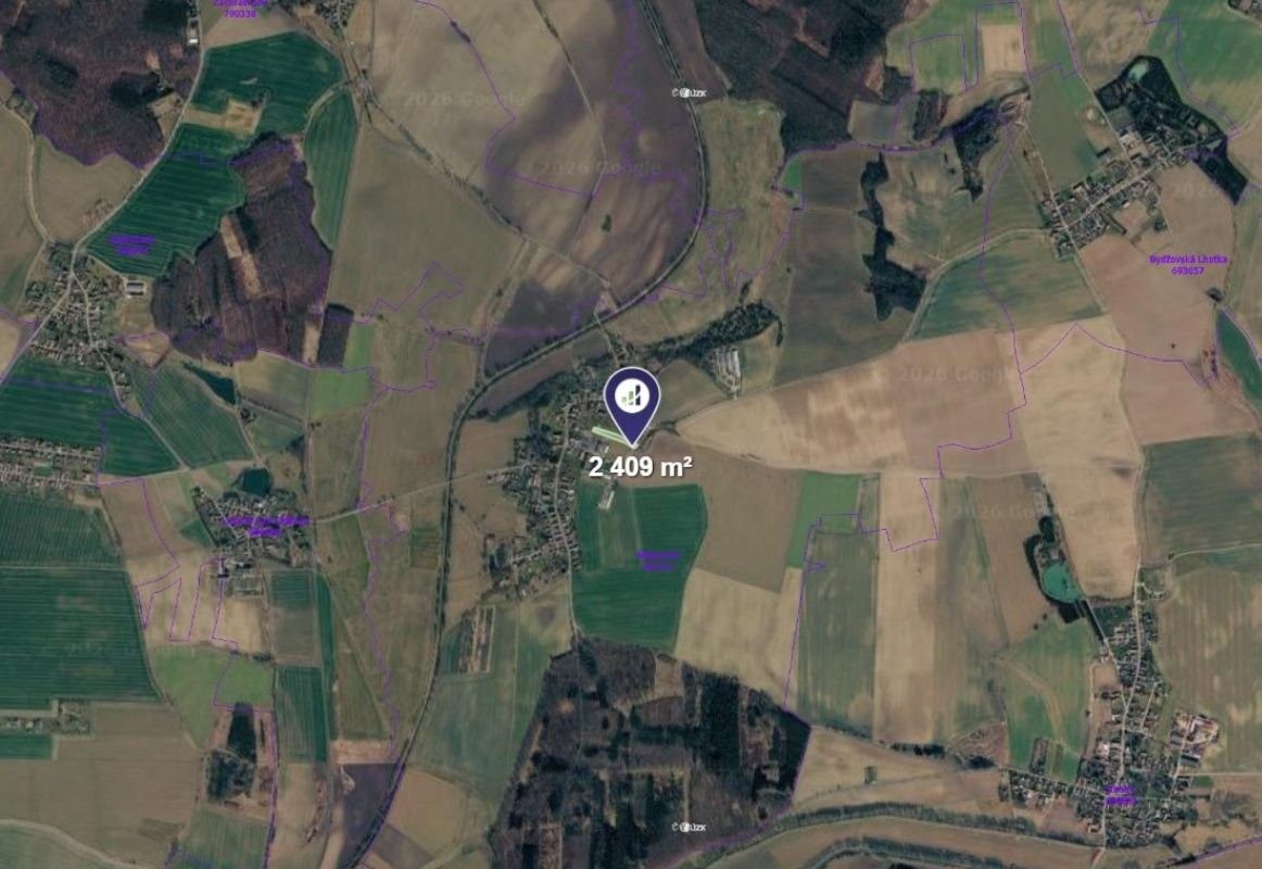 Komerční pozemky, Mlékosrby, 1 205 m² - 2