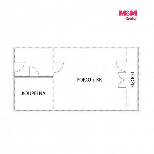 1+kk, Mostecká, Litvínov - Horní Litvínov, okres Most, 21 m² - 2