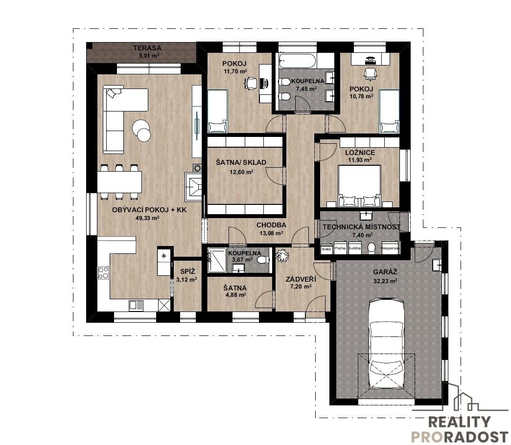 Prodej pozemek pro bydlení - Horní Dubňany, 1 m²