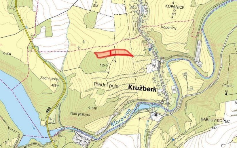 Prodej zemědělský pozemek - Kružberk