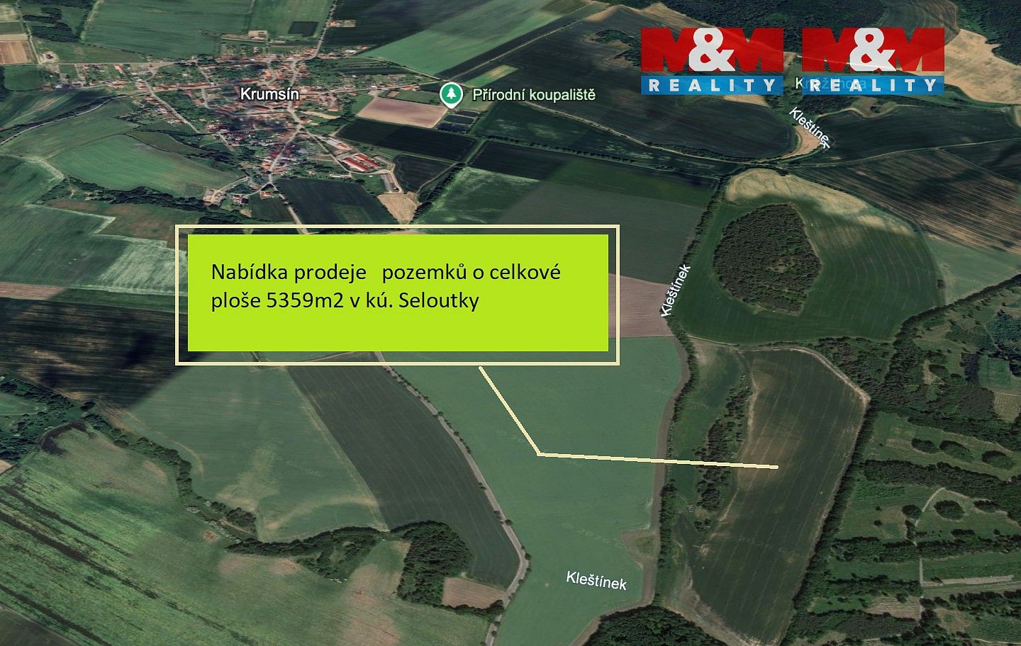 Zemědělský pozemek, 5 359 m²