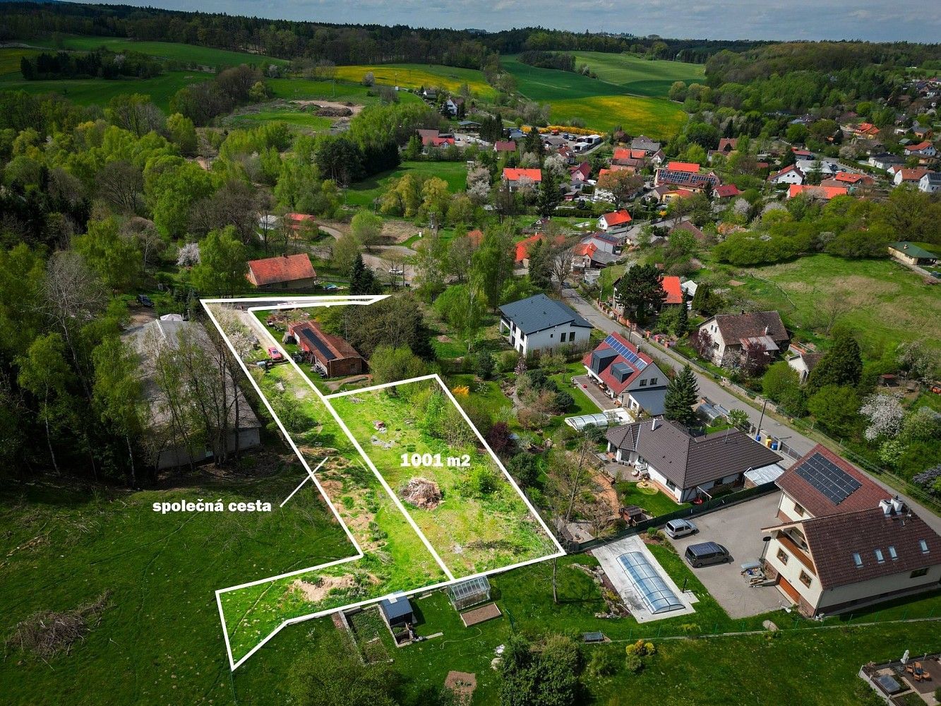 Pozemky pro bydlení, Velké Popovice - Brtnice, okres Praha-východ - 1