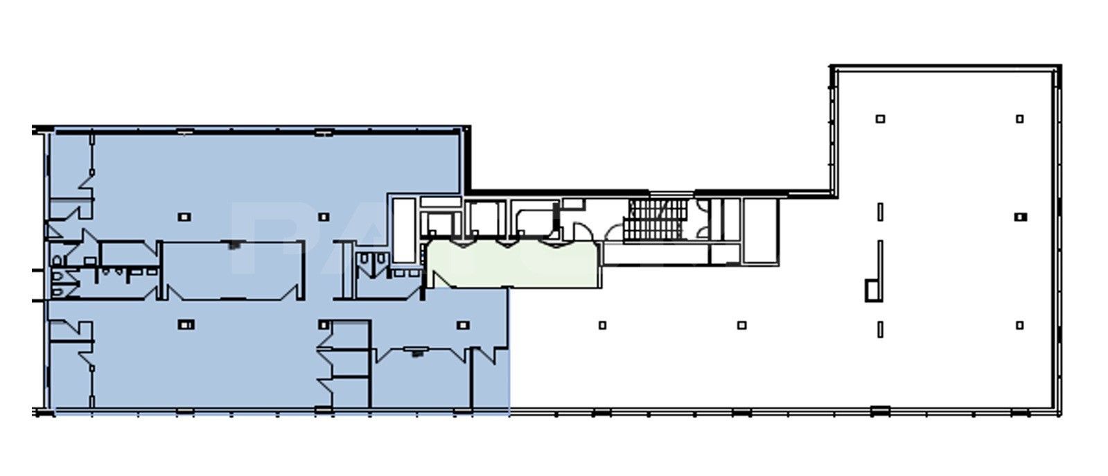 Kanceláře, Rohanské nábřeží, Praha, 467 m² - 2
