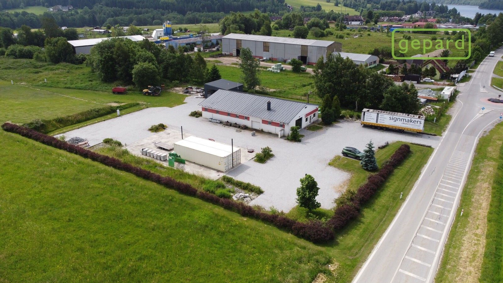 Prodej komerční pozemek - Frymburk, 1 703 m² - 1