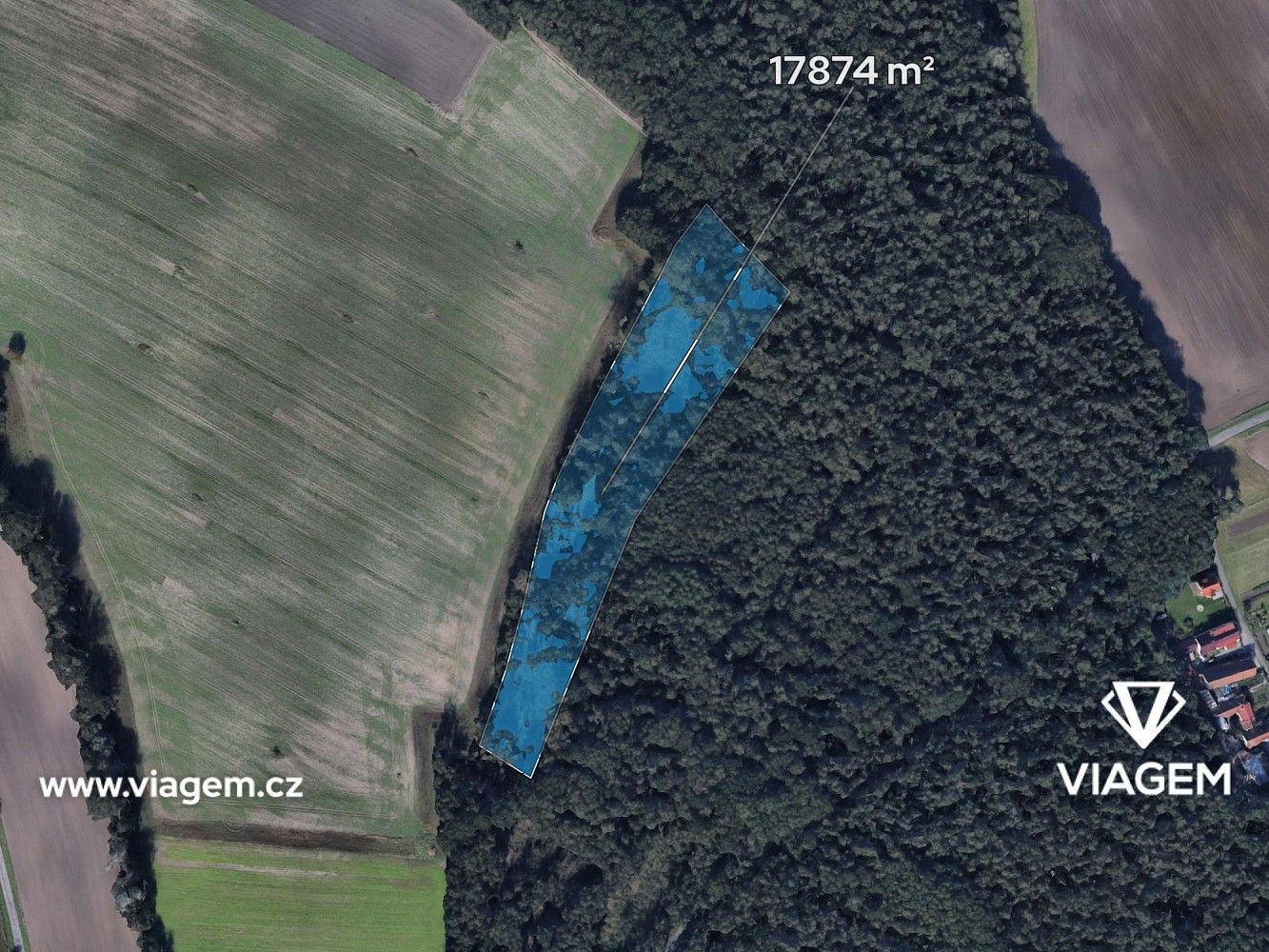 Prodej zahrada - Lány u Dašic, okres Pardubice, Pardubický kraj - 2