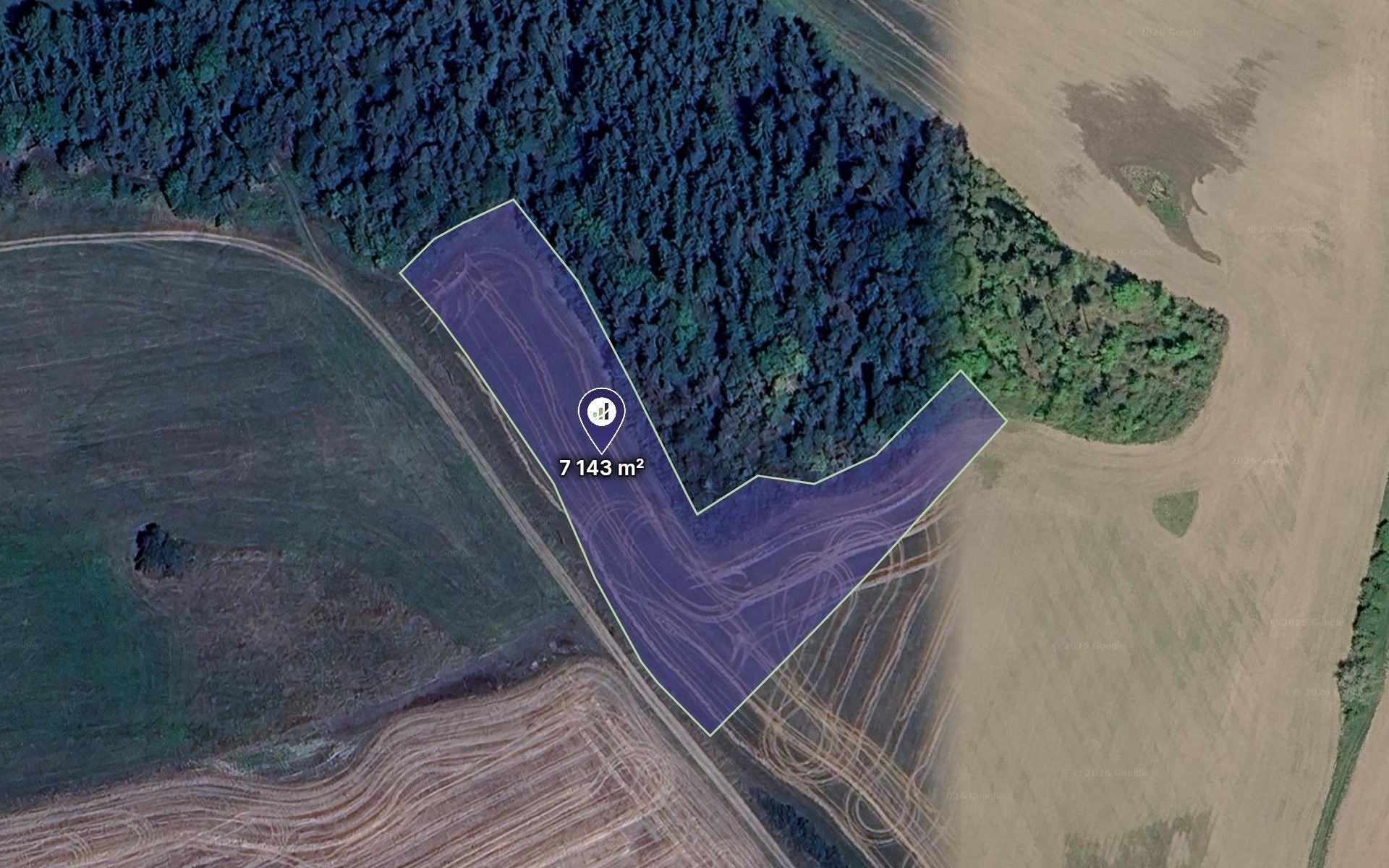 Louka, 5 786 m²
