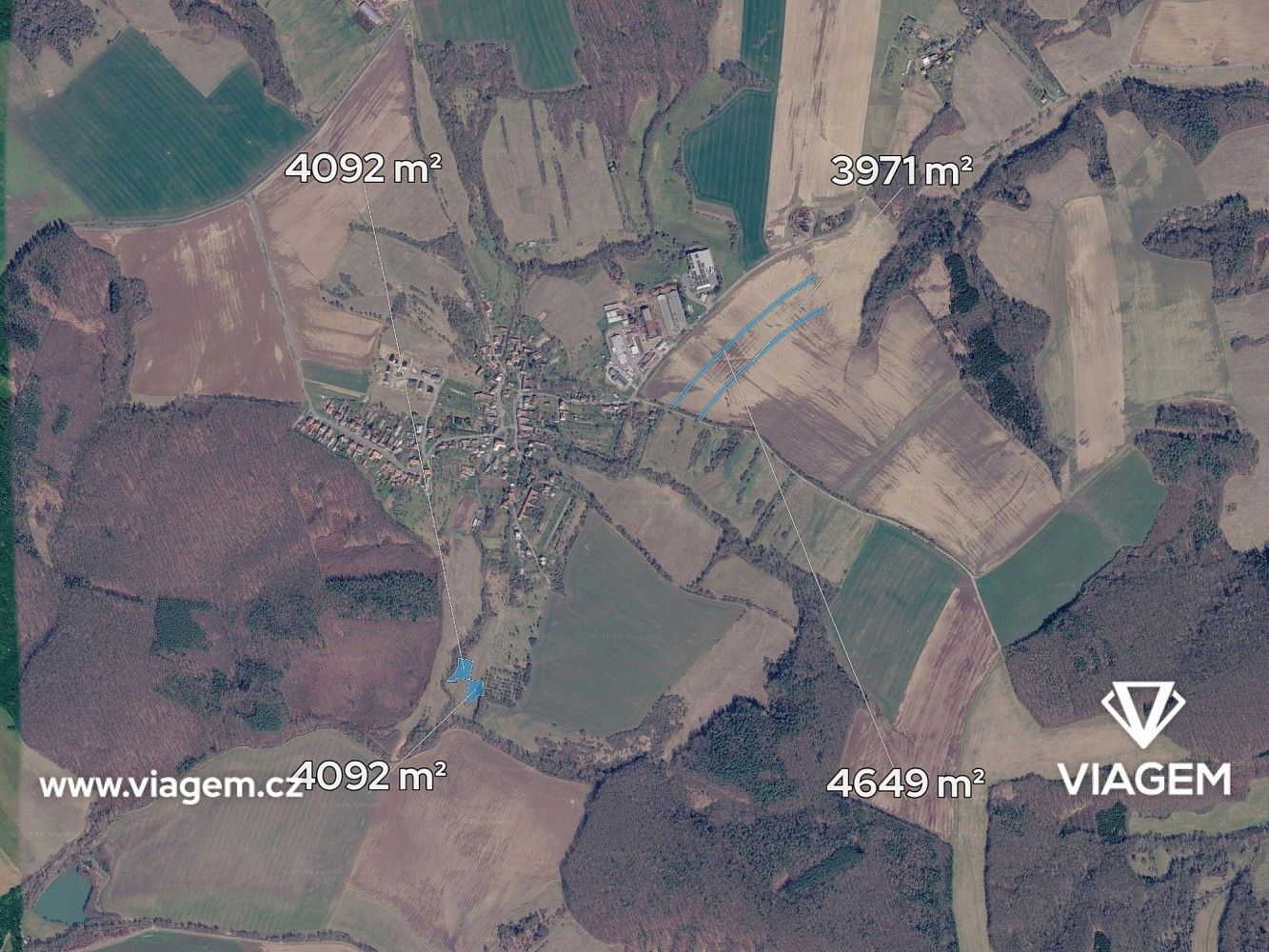 Prodej zemědělský pozemek - Dobrkovice, okres Zlín, Zlínský kraj - 2