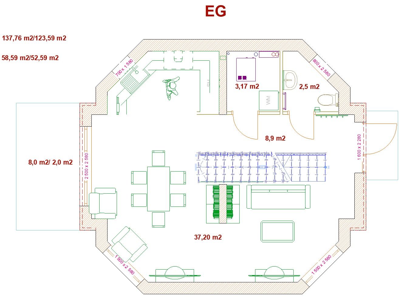 Prodej rodinný dům - Kleeallee 4, 16356 Werneuchen, , Braniborsko, 123 m² - 5