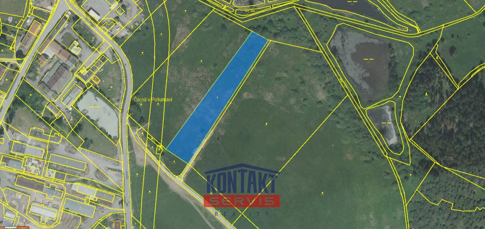 Zemědělské pozemky, Černá v Pošumaví