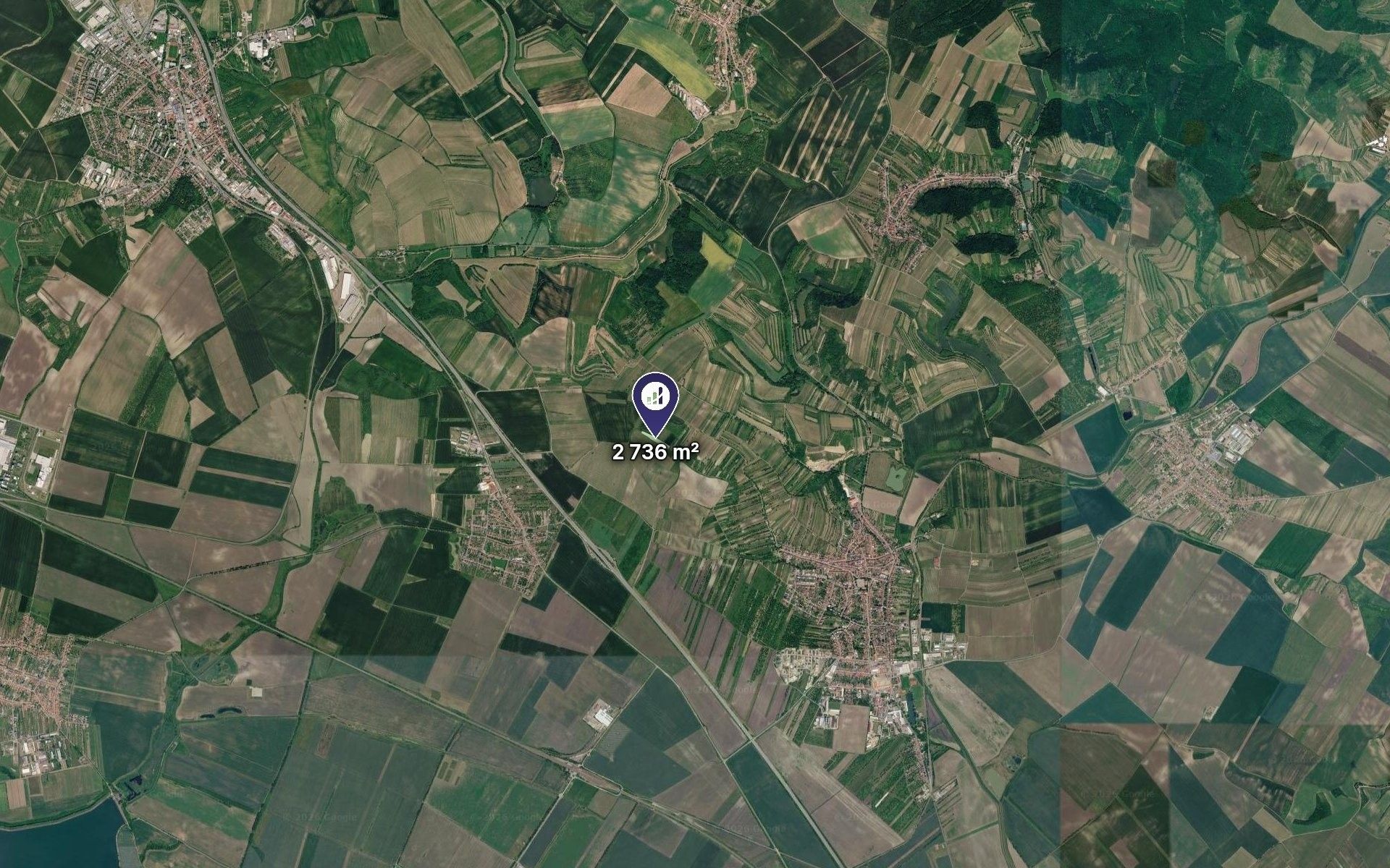 Louky, Starovičky, 2 736 m² - 2