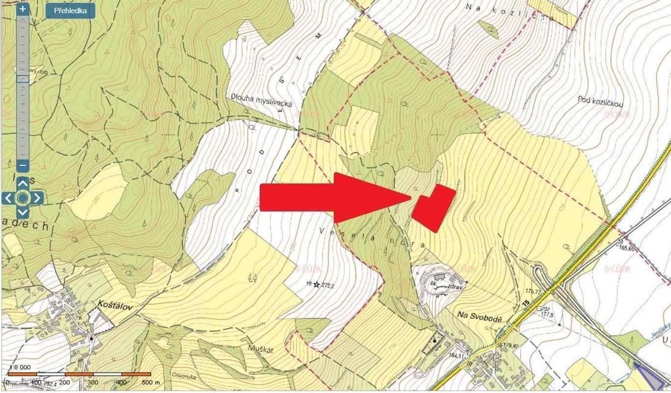 Prodej zemědělský pozemek - Jiráskova, Čížkovice