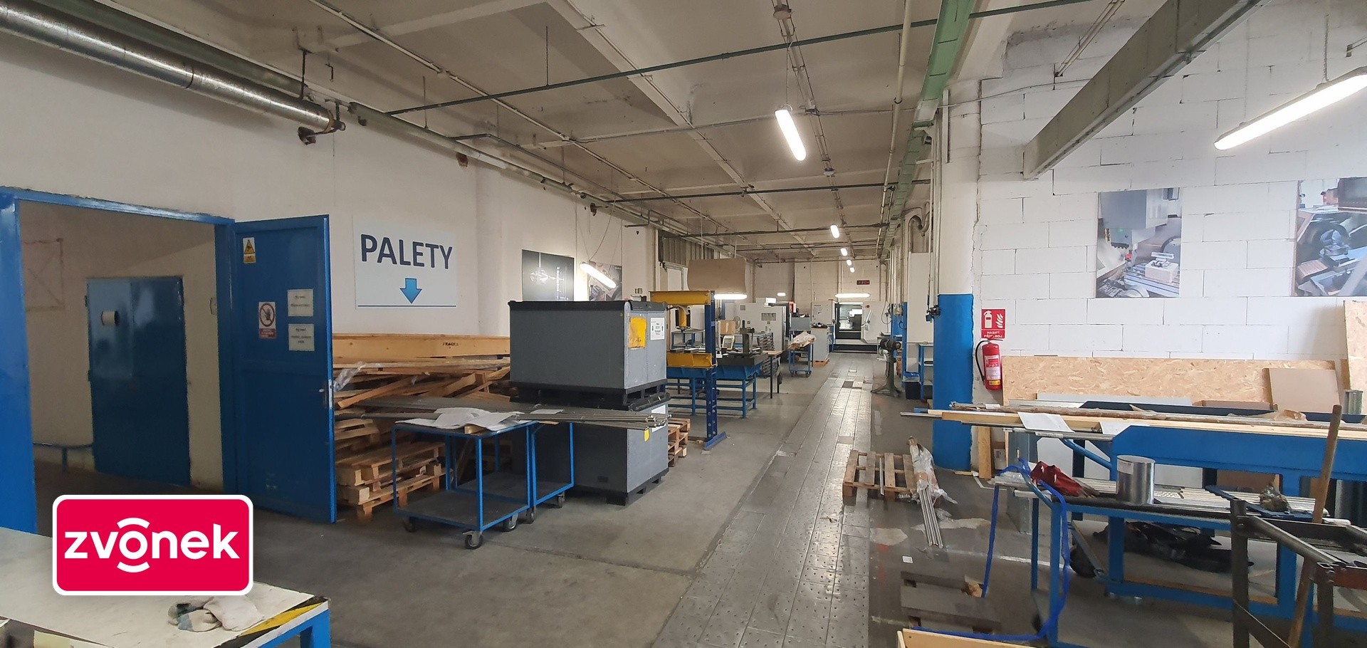 Výrobní prostory · 1 600 m² · Hlavničkovo nábřeží, Zlín - 4