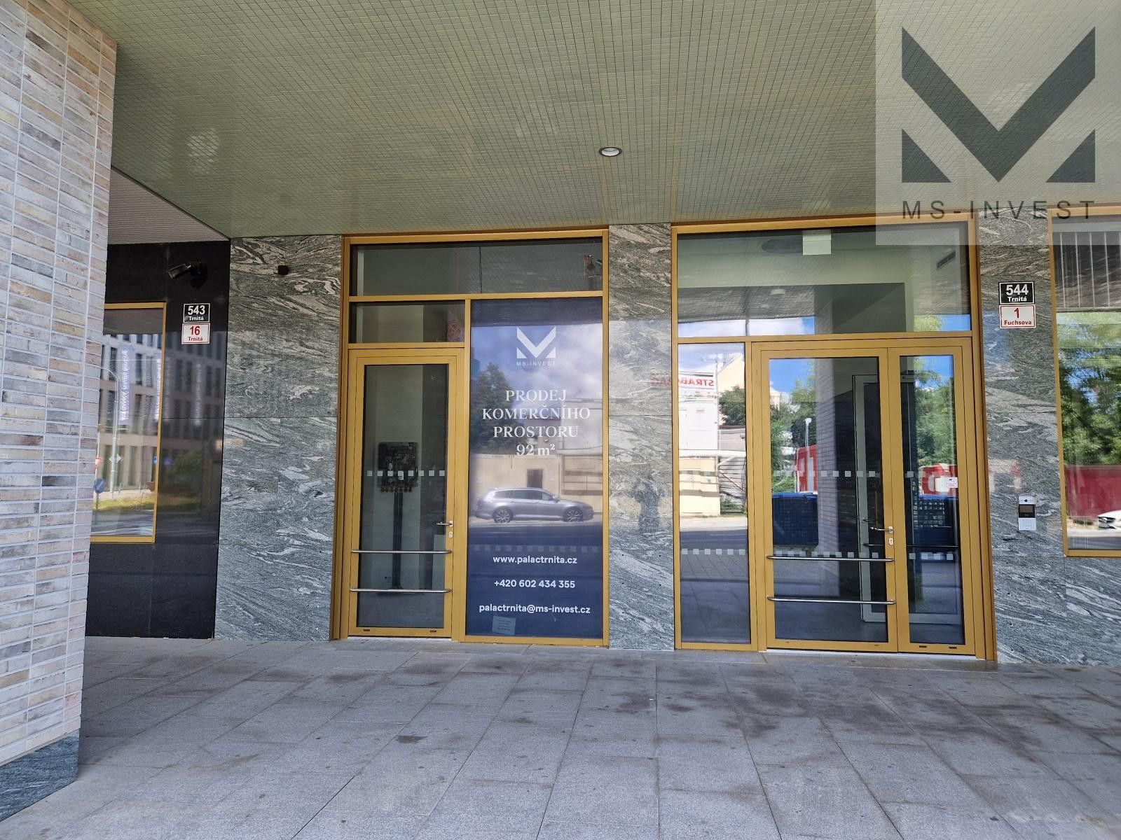 Prodej obchodní prostory - Trnitá, Brno, 92 m²