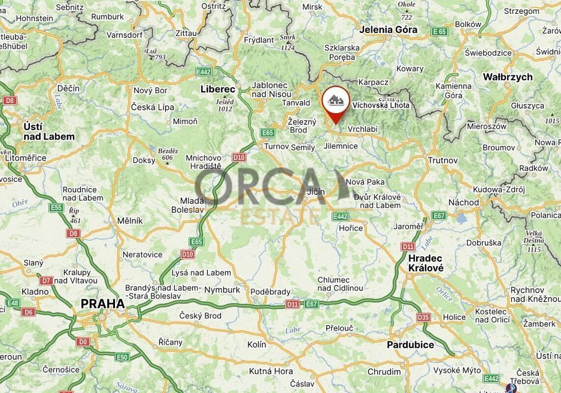 Prodej pozemek - Víchová nad Jizerou, okres Semily, Liberecký kraj - 5