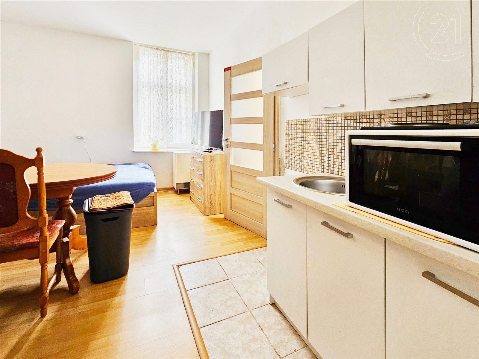 Pronájem byt 1+kk - Komenského, Krupka, 20 m²