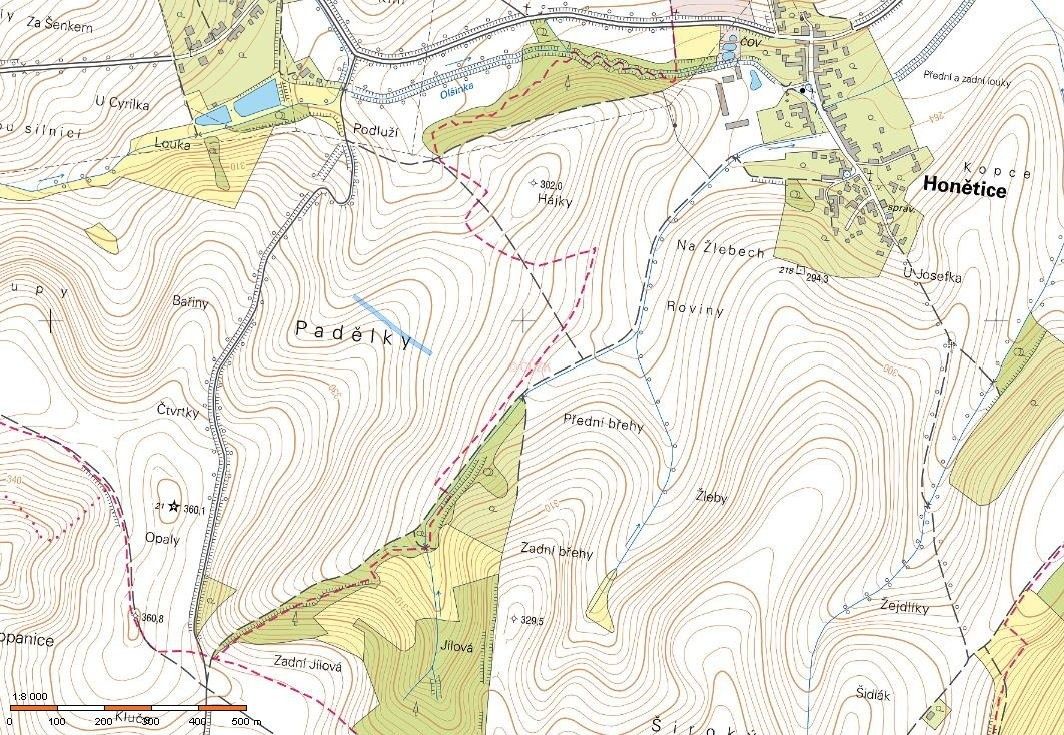 Prodej zemědělský pozemek - Hoštice