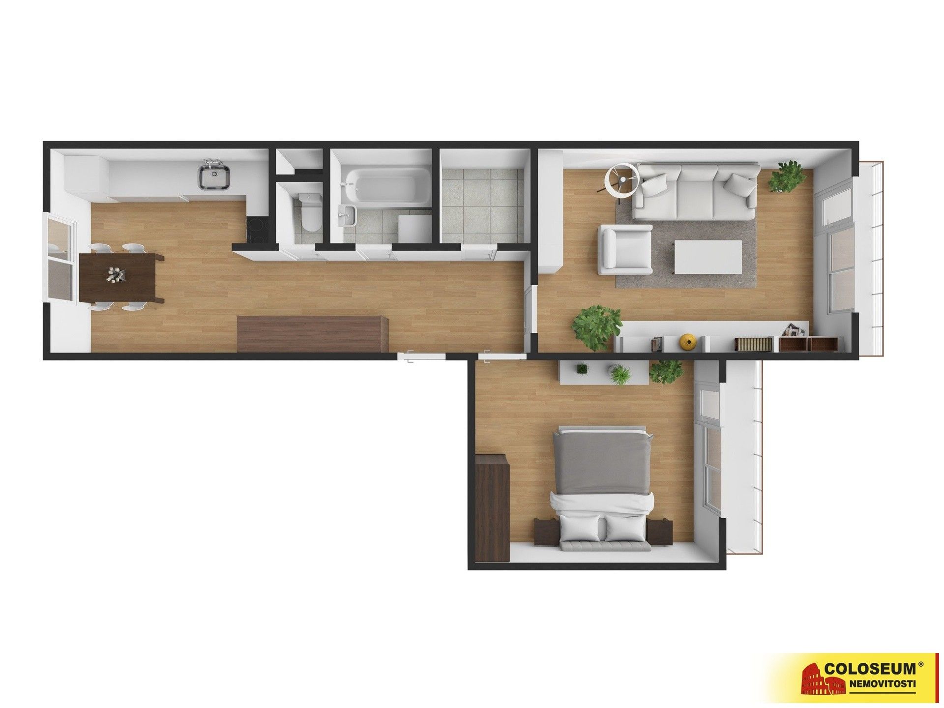 Prodej byt 2+1 - Řečkovice, Brno, 65 m²