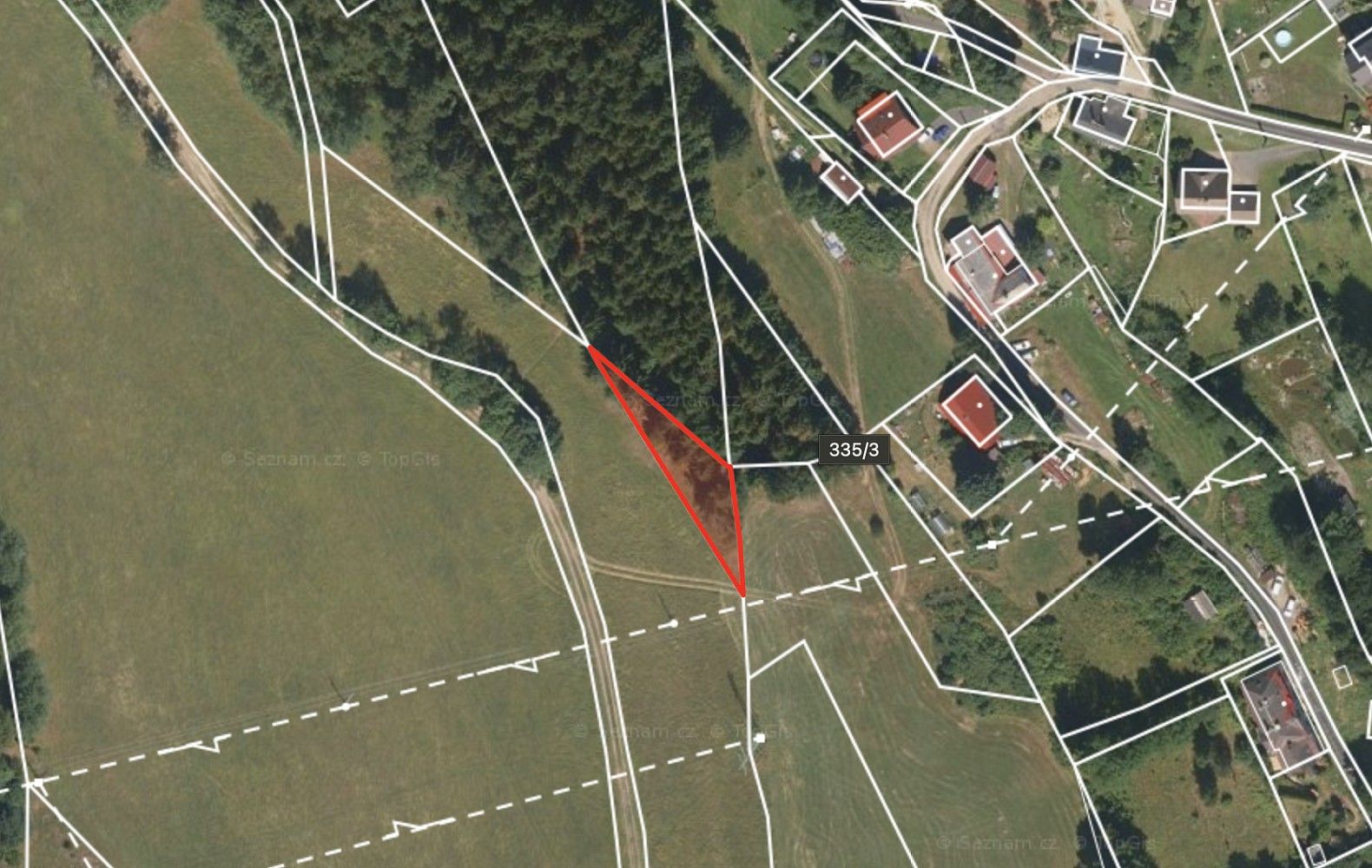 Prodej zahrada - Lučany nad Nisou, okres Jablonec nad Nisou, Liberecký kraj - 1