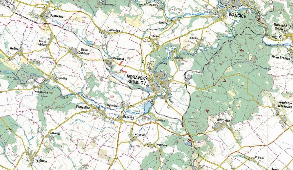 Prodej zemědělský pozemek - Dobřínsko, okres Znojmo, Jihomoravský kraj - 2