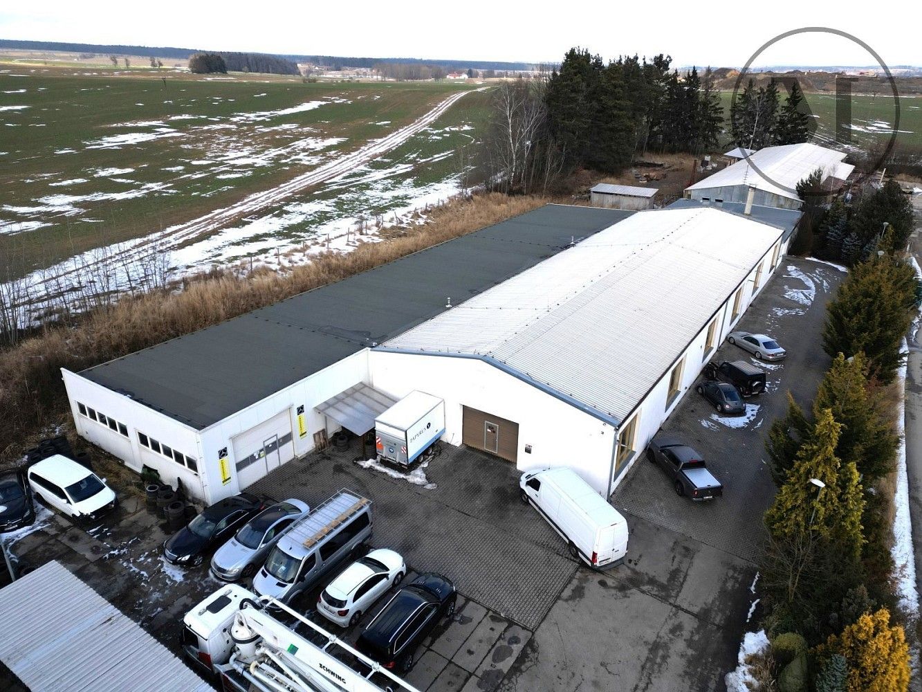 Výrobní prostory, Lišov, okres České Budějovice, Jihočeský kraj, 1 000 m² - 1