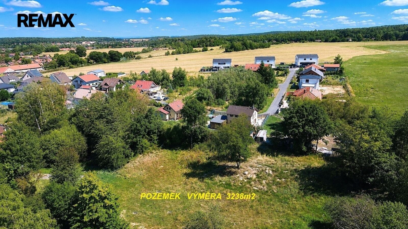 Pozemky pro bydlení, Mukařov, 3 238 m² - 2