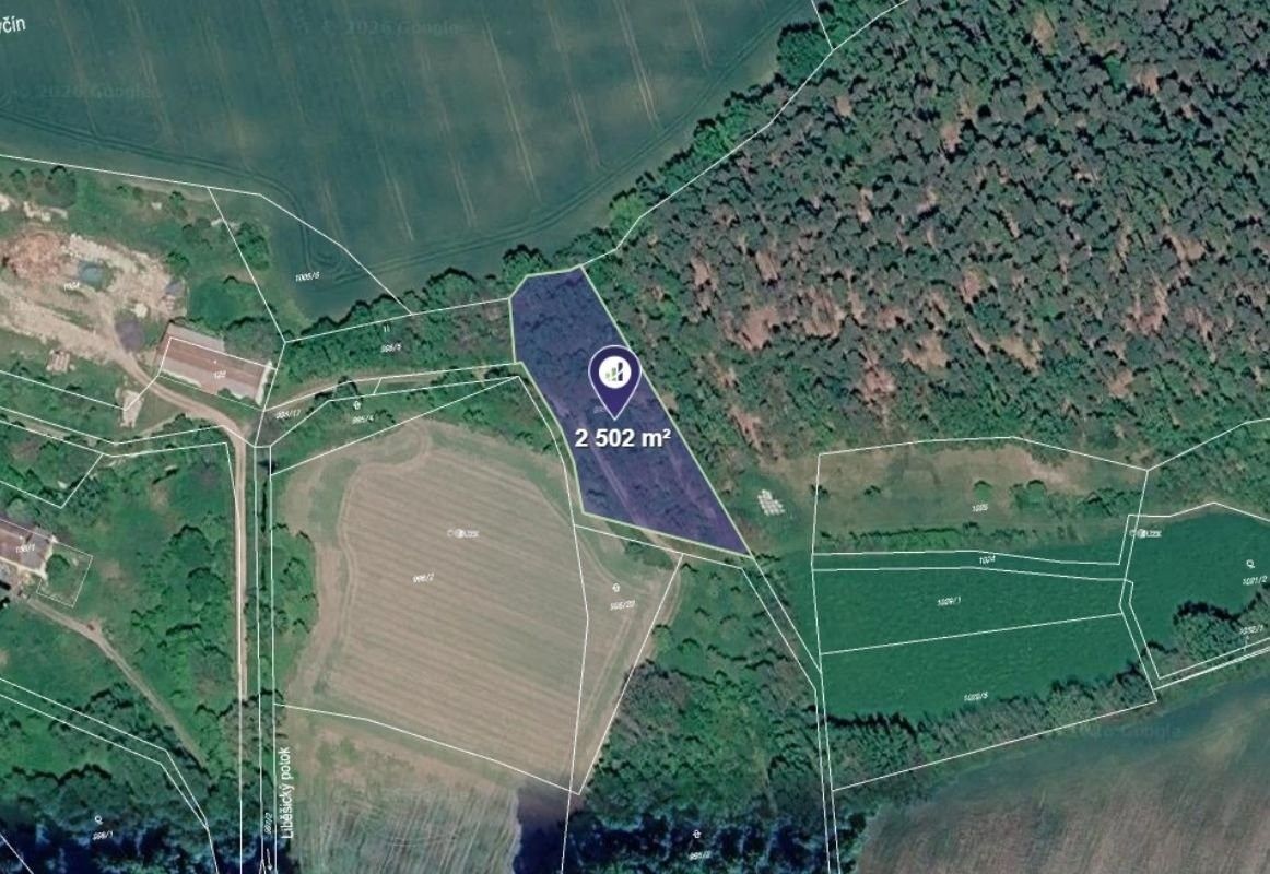 Zahrada, 2 502 m²