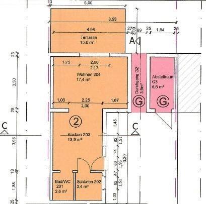 2+1, Schifferstr. 16 Dessau-Roßlau Roßlau (Elbe) Sachsen-Anhalt 06862, 42 m² - 2