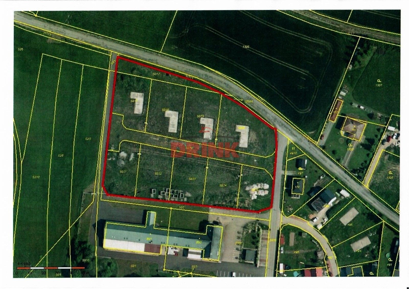 Pozemky pro bydlení, Dolní Bousov, 10 814 m²