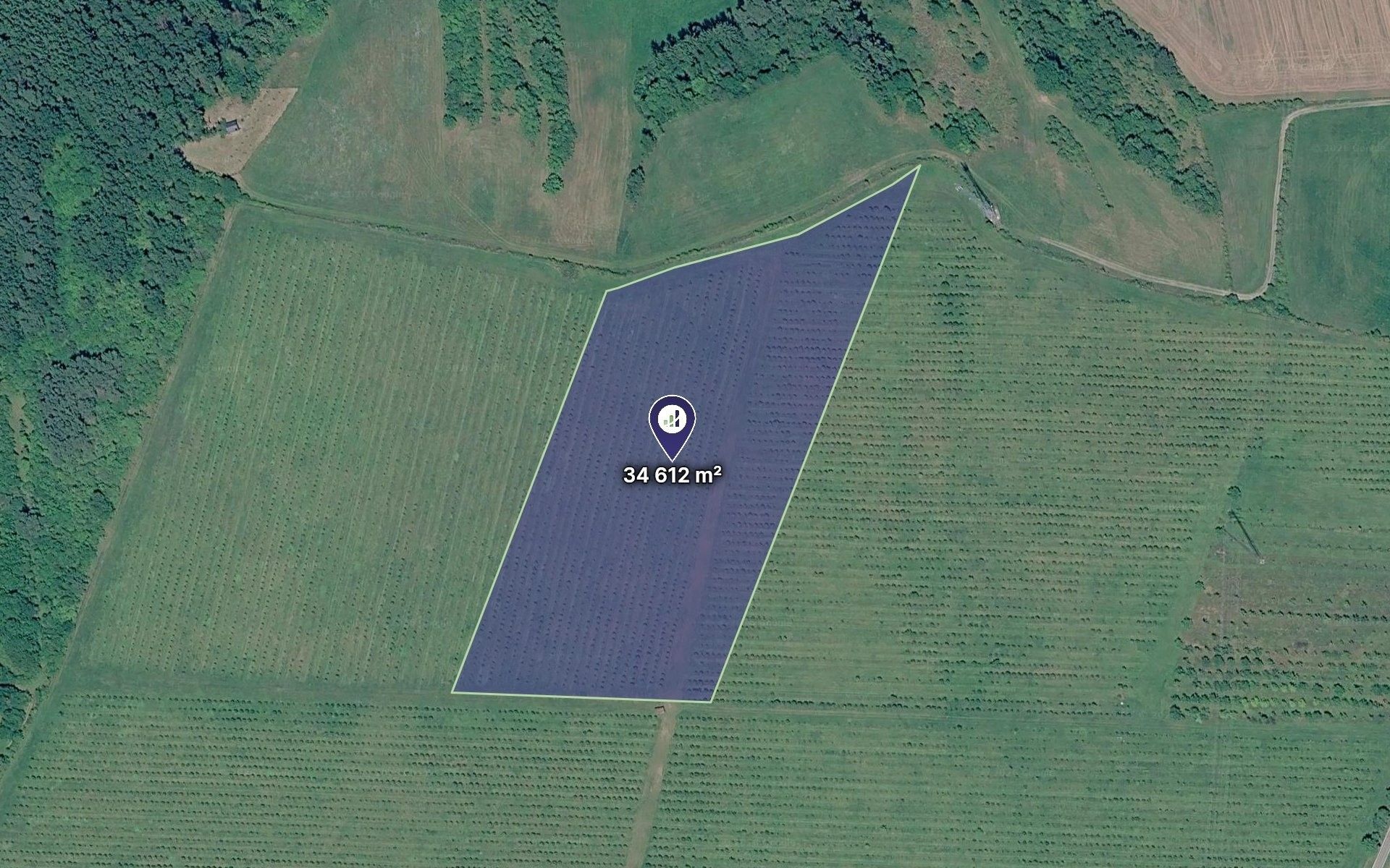 Pozemek, 42 443 m²