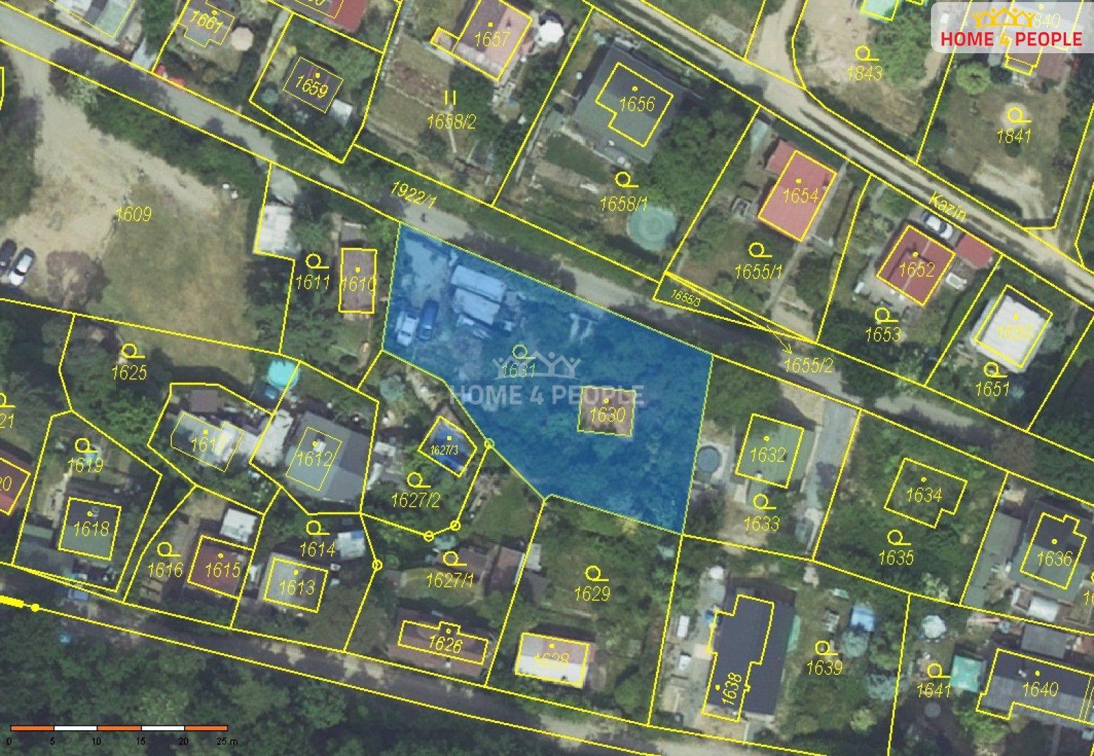 Zahrady, Lipence, Praha, 709 m²