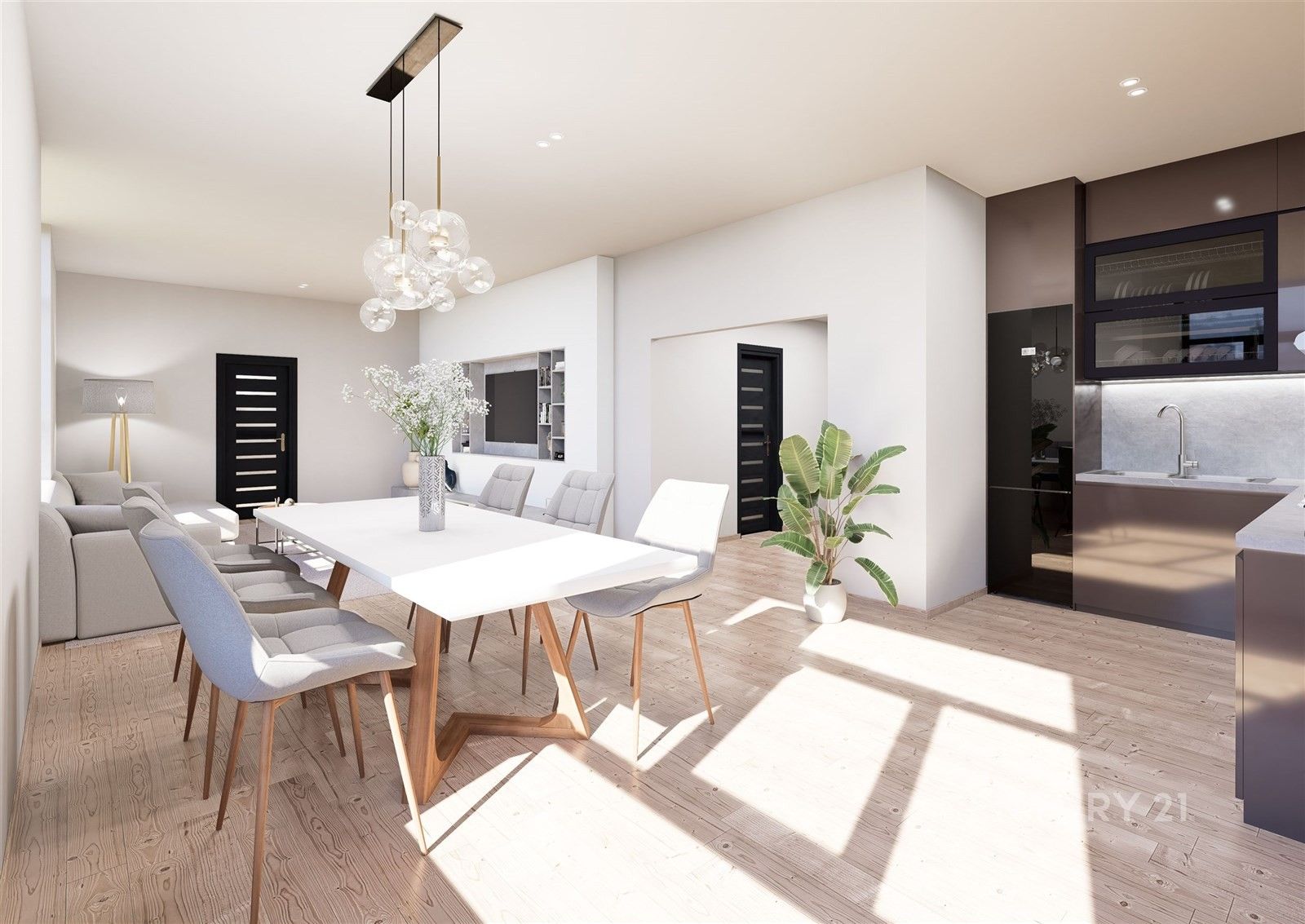 Byt 3+kk · 103 m² · Křenová  , Brno Trnitá - 3