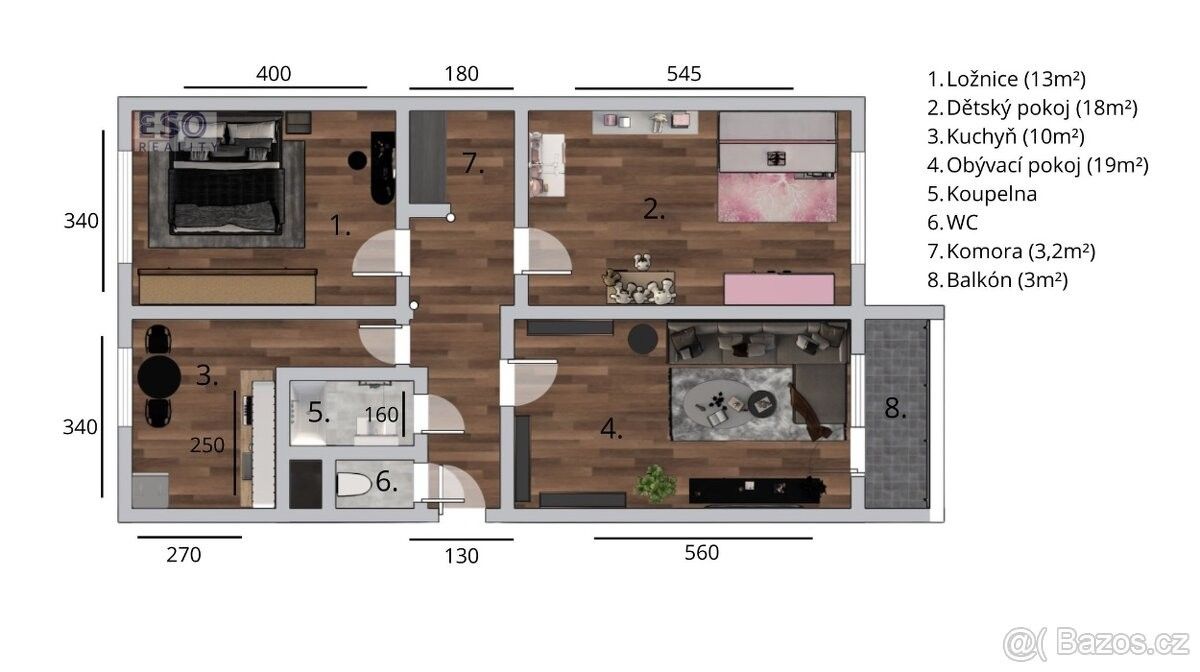 Prodej byt - Ostrava, 708 00