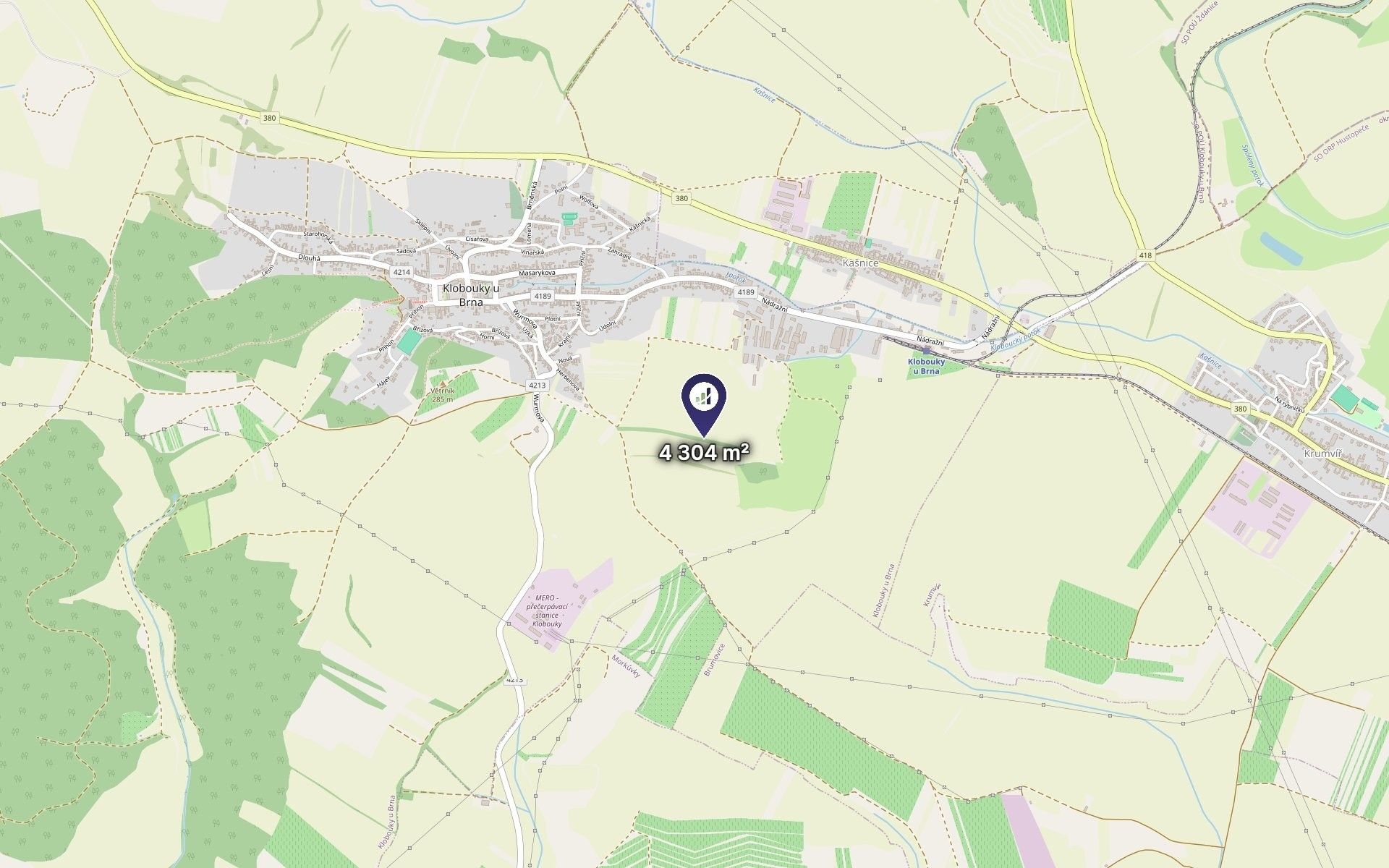 Zemědělský pozemek · 4 304 m² · Klobouky u Brna - 3