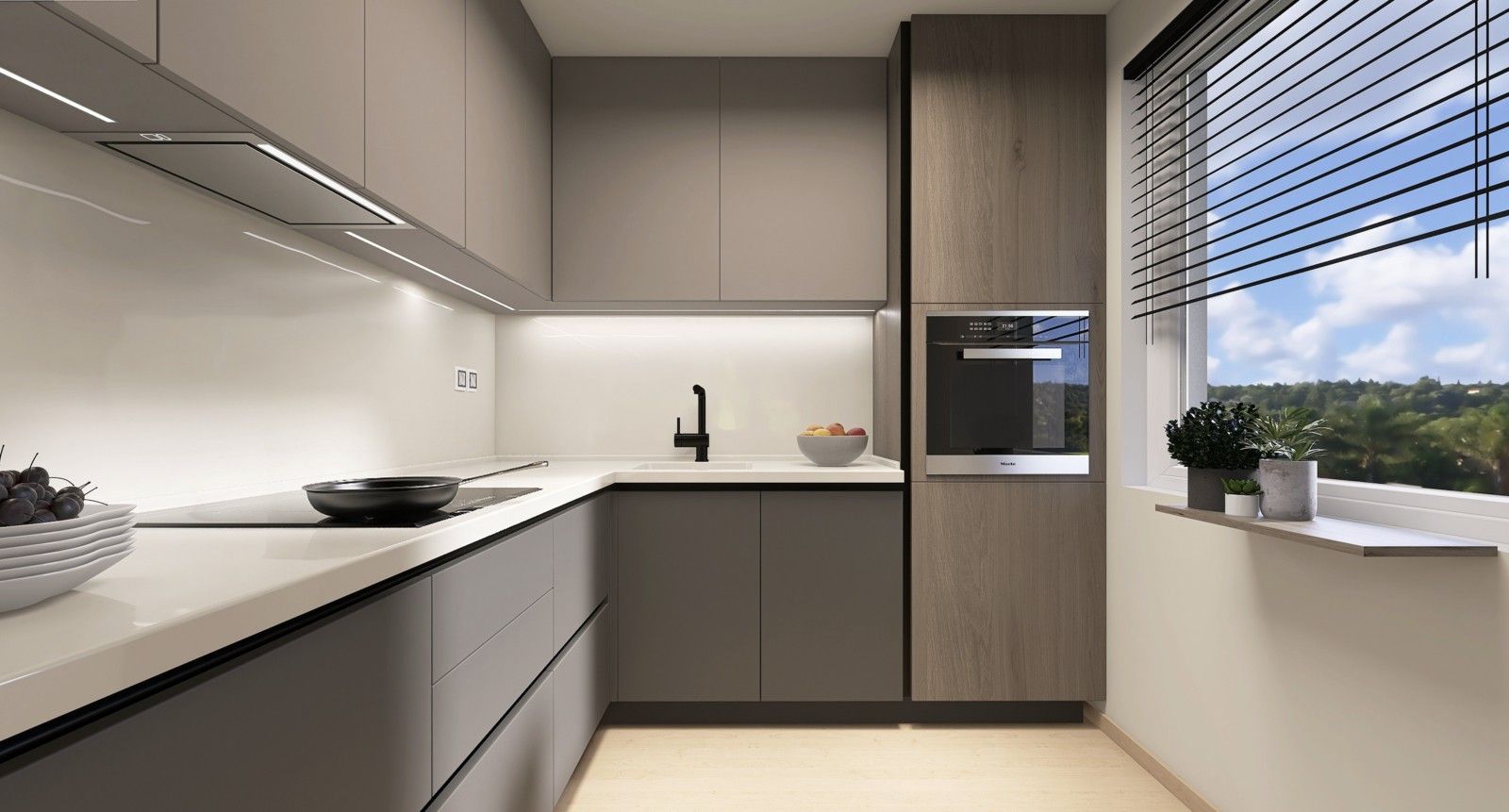 3+kk, Na dlouhém lánu, Praha Vokovice, 63 m² - 1