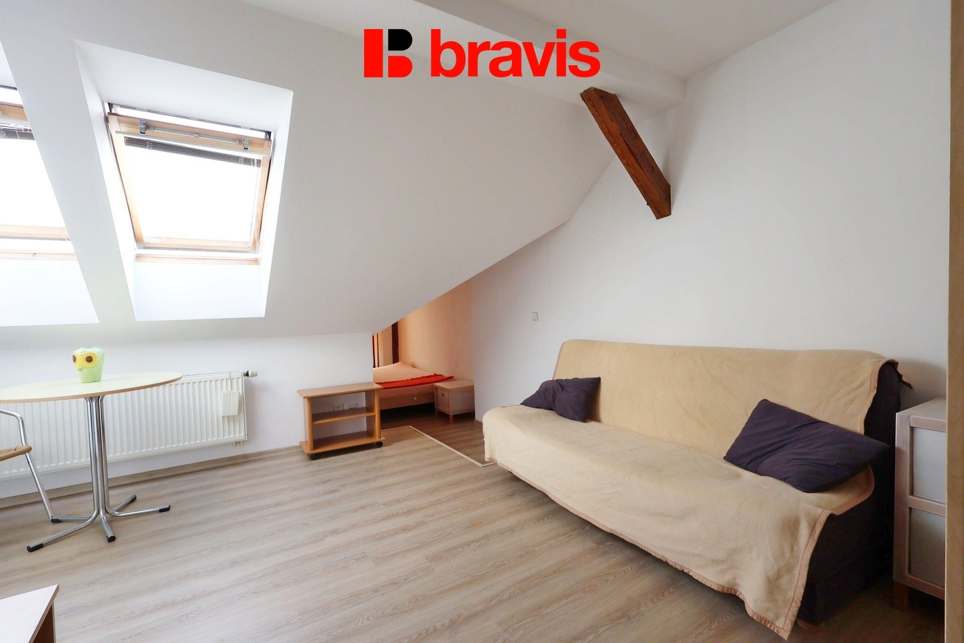 Pronájem byt 1+kk - Palackého třída, Brno, 28 m²