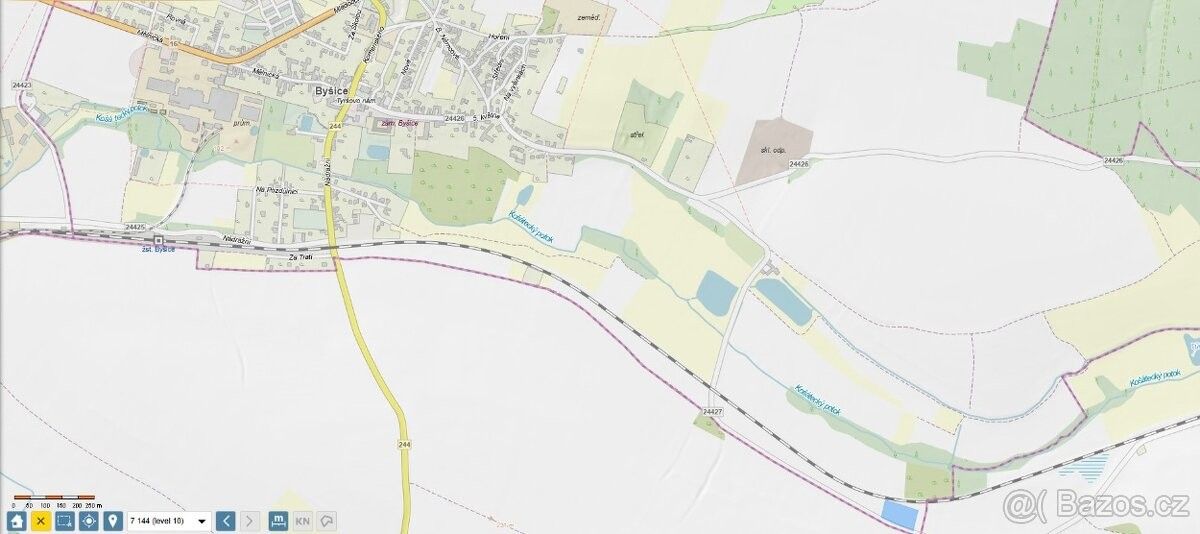 Prodej pozemek pro bydlení - Byšice, 277 32