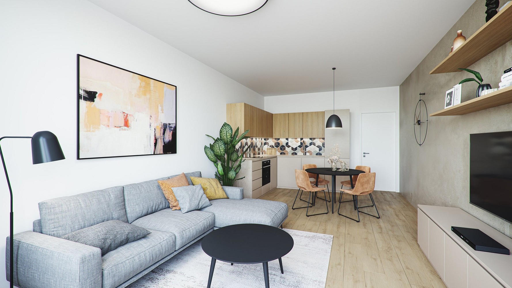 2+kk, Pionýrská, Brno - Ponava, 51 m² - 1