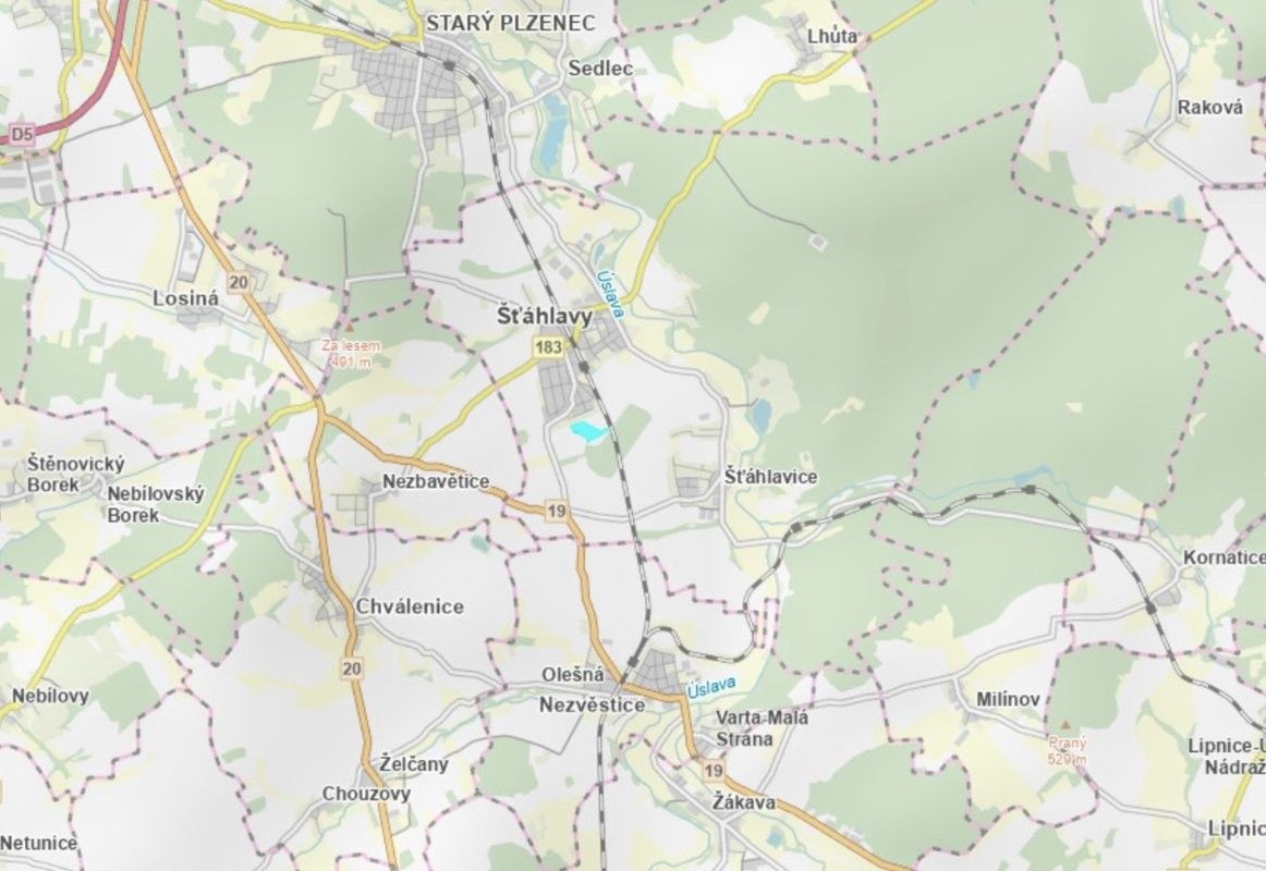 Zemědělský pozemek · 58 502 m² · Šťáhlavy - 3
