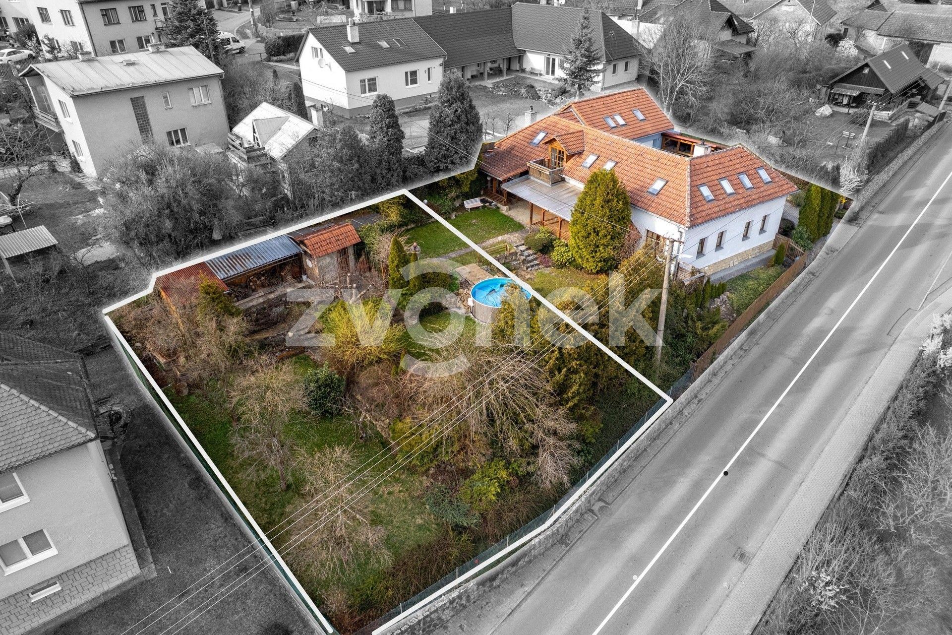 Pozemky pro bydlení, Hlavní , Hvozdná - 1